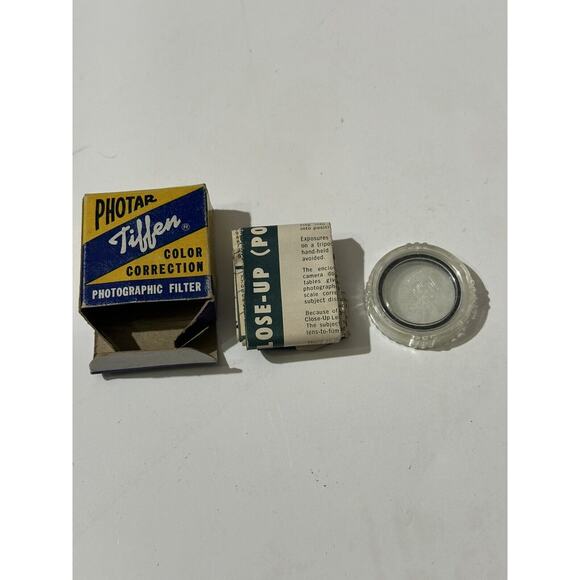 Vintage Tiffen Photar Series #5 Close Up 3 Color Lens Filter Made in USA - Picture 1 of 6